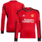 Günstige Fußballtrikots Manchester United Heimtrikot 2023-24 Langarm